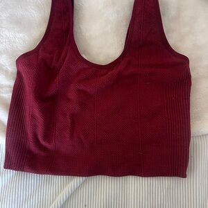 Gymshark Deep Red Sports Bra